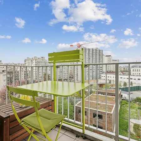 아파트 L'escapade Du 20e - Joli T2 De 40m² 파리